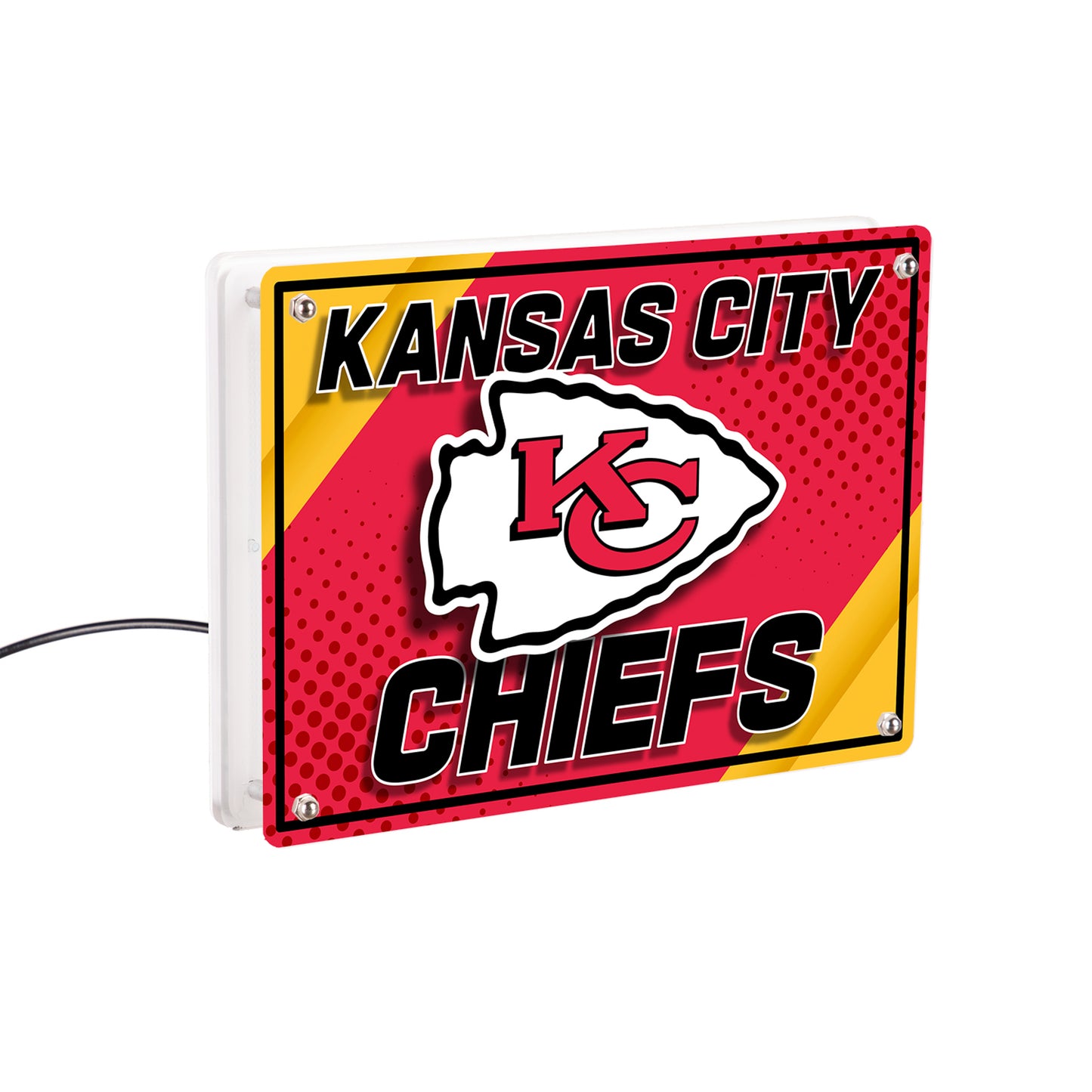 Kansas City Chiefs NFL Football Rectangle Desklite