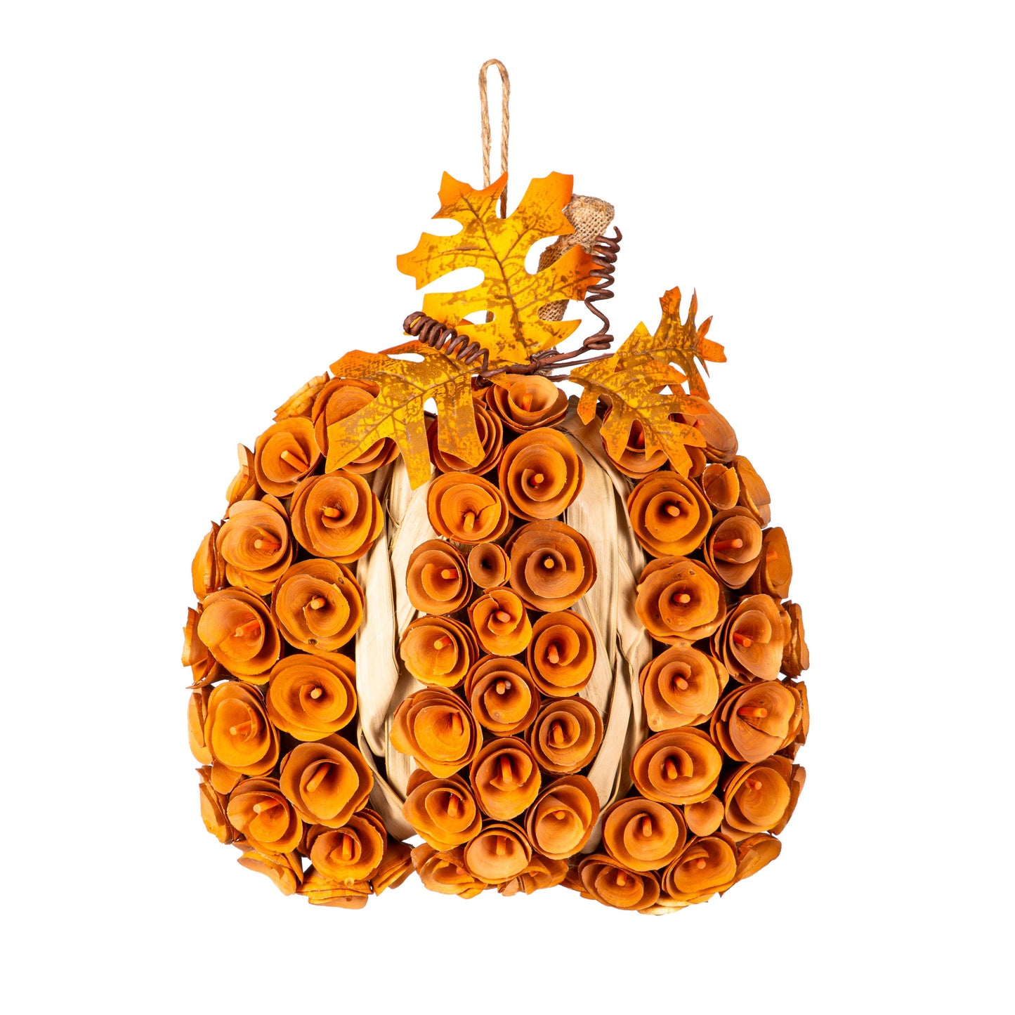 Wood Curl Pumpkin